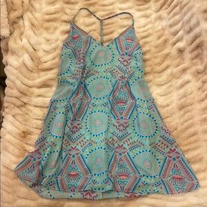 Colorful Geometric Dress